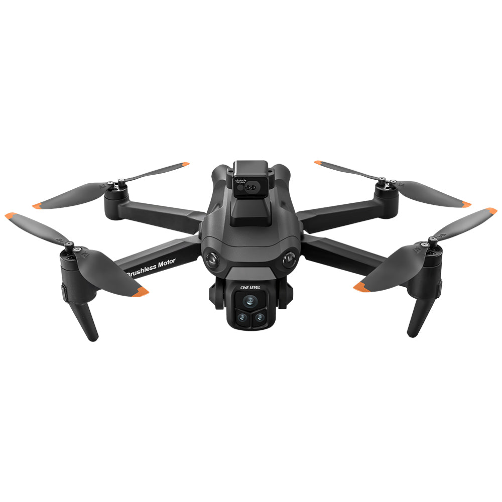 V918 MAX foldable 4K GPS drone with screen controller - black