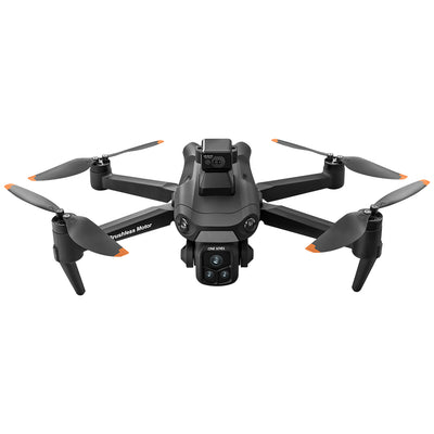 V918 MAX foldable 4K GPS drone with screen controller - black