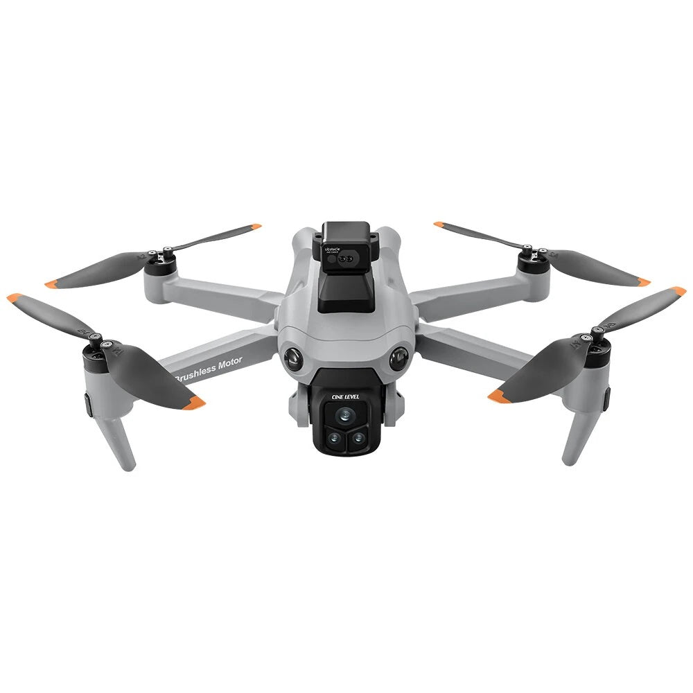 V918 MAX foldable 4K GPS drone with screen controller - gray